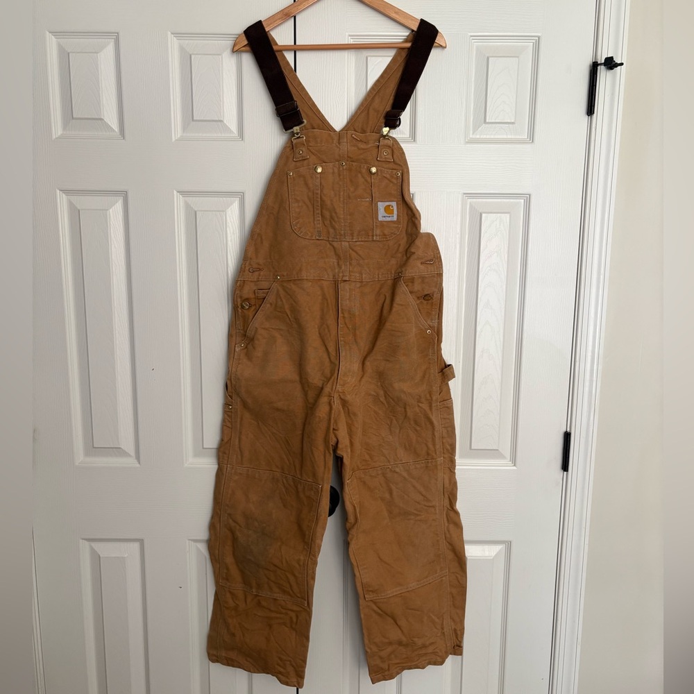 Carhartt Duck Bib Overalls (unlined)